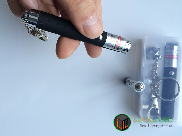 Mini green laser pointer with key chain presenter small lazer pointer
